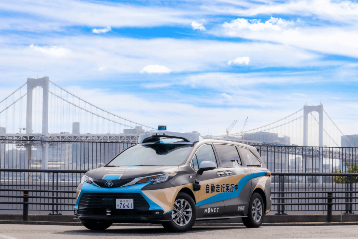 A May Mobility vehicle