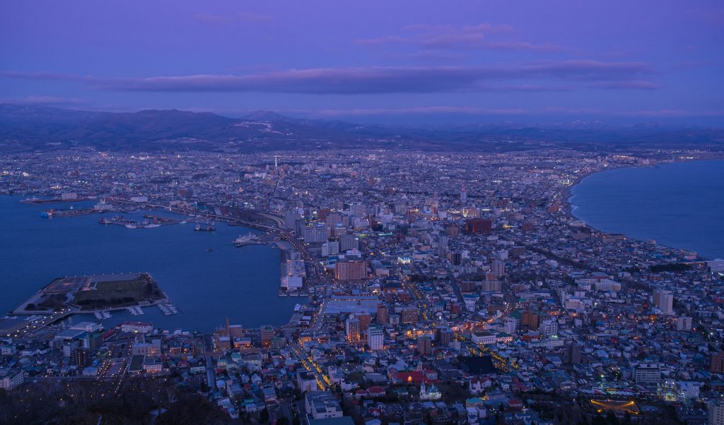 Hakodate Attraction #1: Mount Hakodate Night View