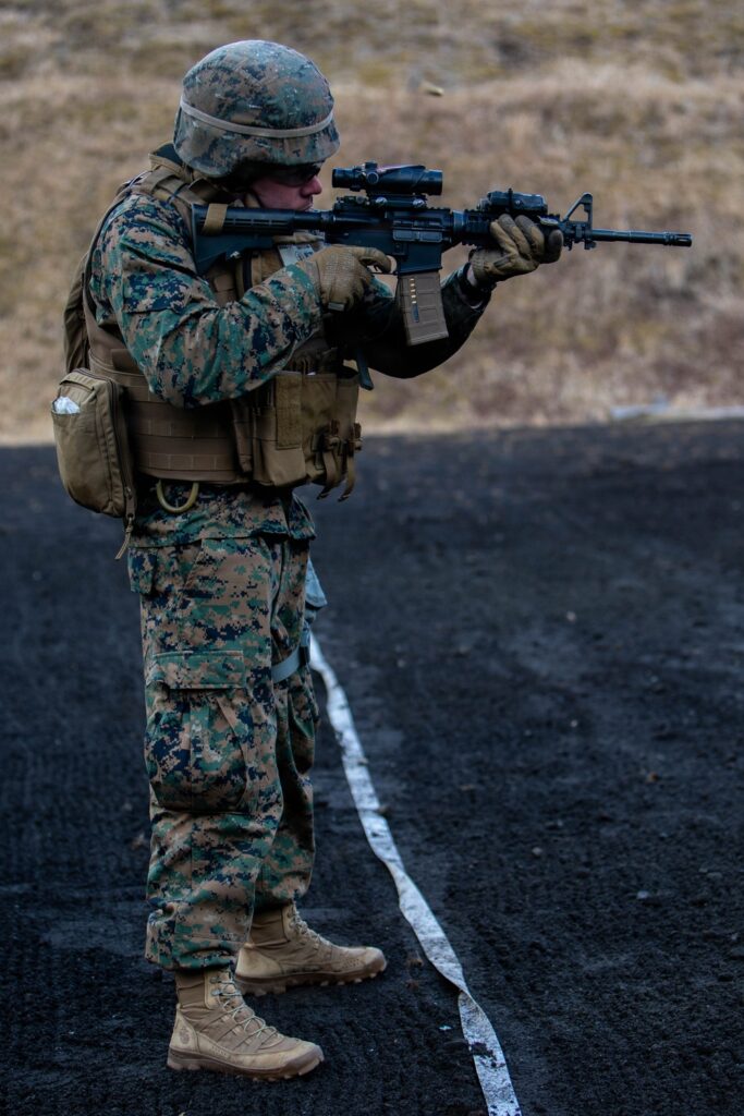 Marine Wing Support Squadron 171 trains at Mount Fuji
