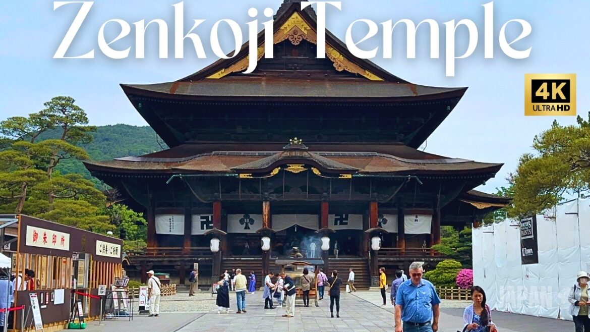 Zenkoji Temple Nagano: Exploring One of Japan's Oldest Buddhist Temples 4K - Japan Diaries | 062