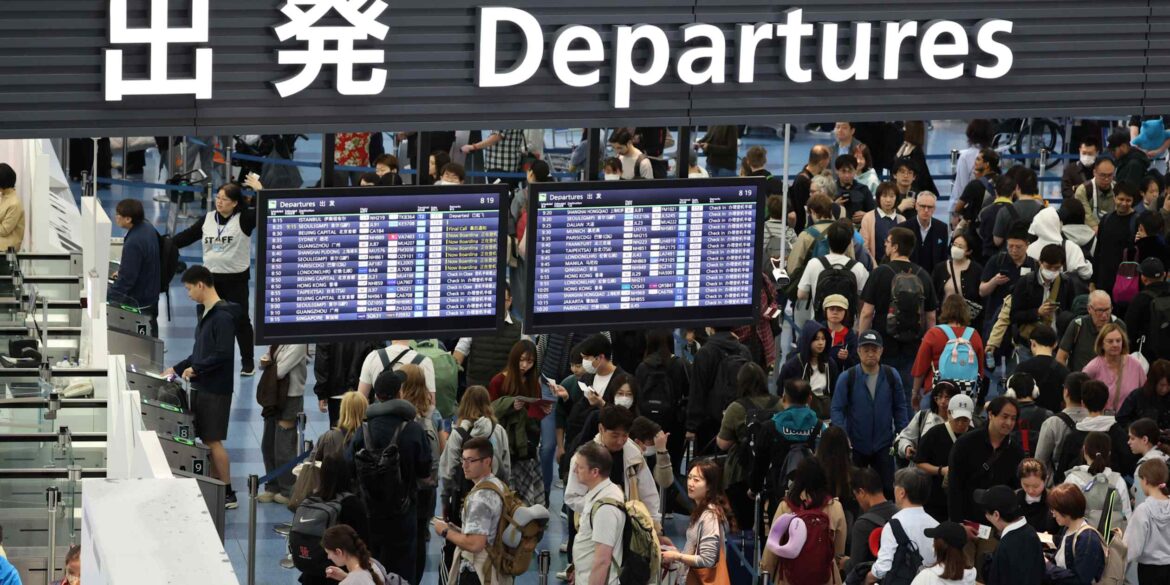 Japanese head overseas ahead of summer's fuel surcharge spike