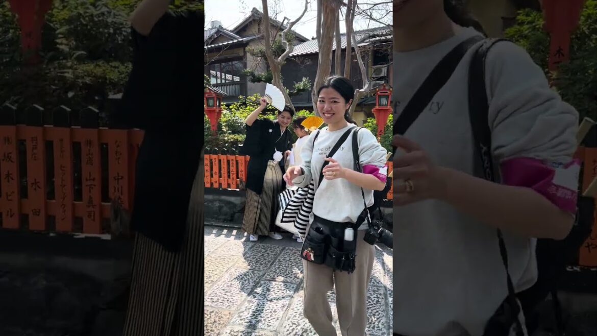 Girl friends and Couple photo shoot in Kyoto #sakura #streetphotography #japaneseculture