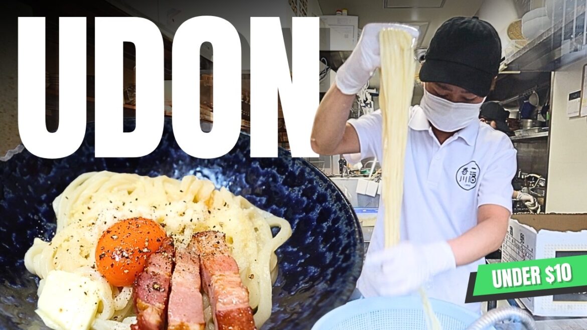 Japan's $6 Michelin Udon Noodles | Tokyo On Ten