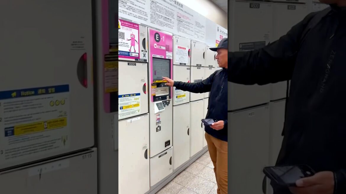 How to Use Luggage Storage Lockers in Shinjuku, Tokyo