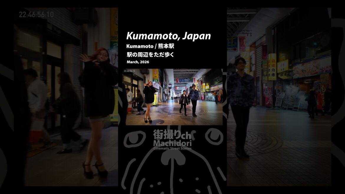 Kumamoto: Kumamoto Station (熊本県: 熊本駅) - Japan Walking Tour