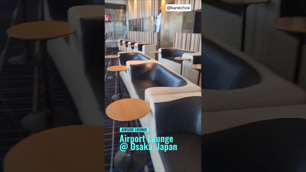 No Lounge Fee in Osaka (Kansai Int'l Airport):  Use Your Mastercard