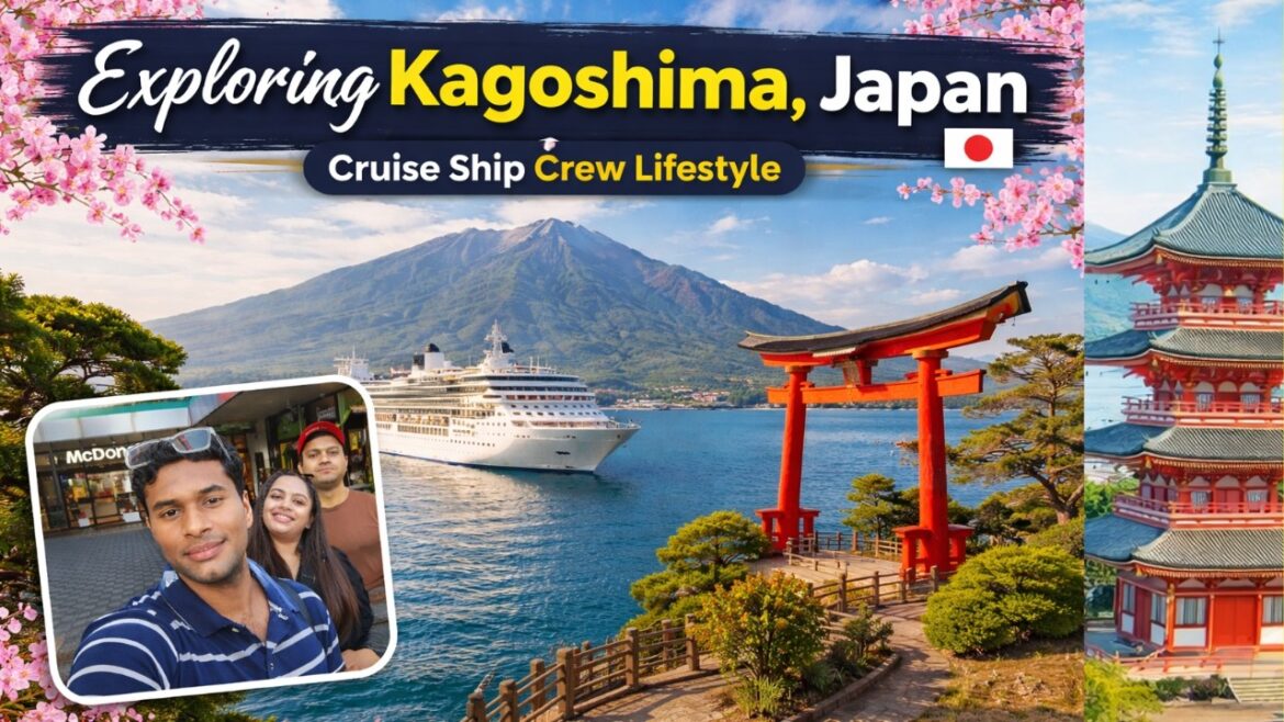 Indian Seafarer in Kagoshima Japan | Kagoshima Vlog #indianinjapan #cruiseshipcrew #cruiseshipjobs