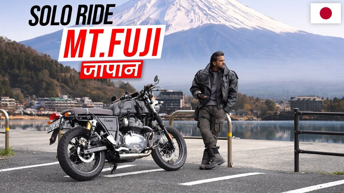 Solo Ride to Mt. Fuji  II Indian in Japan II