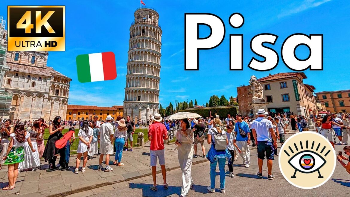 Pisa, Italia 🇮🇹 WALKING TOUR 4K | Paseo turístico espectacular con SUBTITULOS ✨ Pisa, Italia 🇮🇹 WALKING TOUR 4K | Paseo turístico espectacular con SUBTITULOS ✨