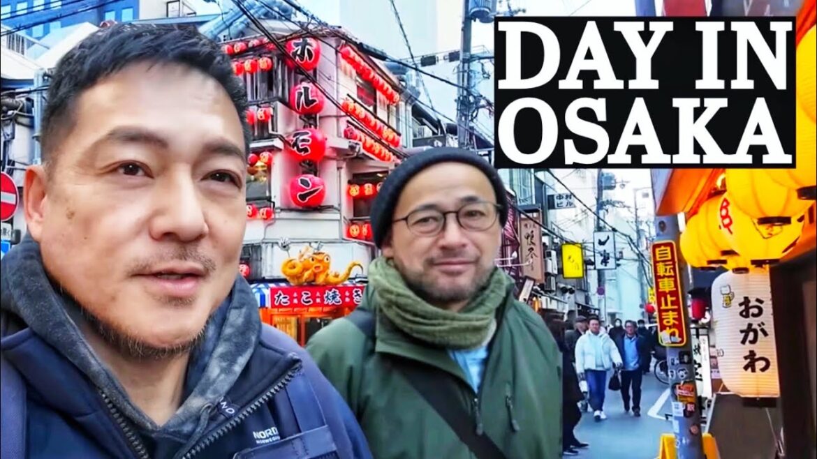 A Perfect Day in Osaka: River Walk, Dotonbori & 551 Pork Buns