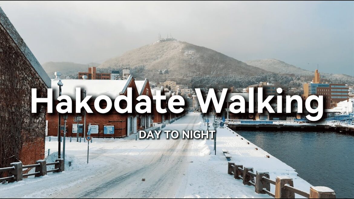 Hakodate City Walk 2026 🇯🇵  |  Day to Night, No Talking | Japan’s Most Nostalgic Port City | 4K