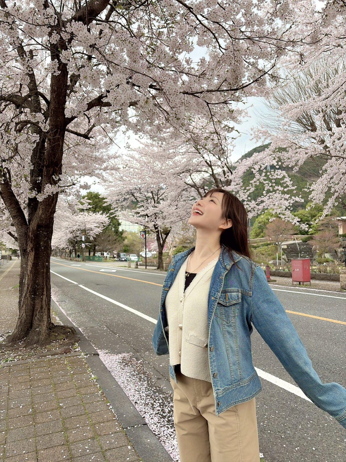 Ohanami with Aoyama Nagisa🌸☺️