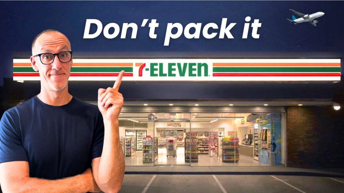 7-Eleven Replaced 9 Things in My Suitcase