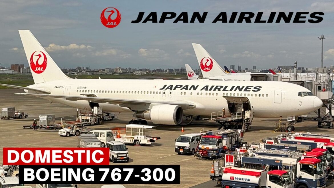 JAPAN AIRLINES BOEING 767-300 (Economy) | Tokyo – Osaka | Flight Review JAPAN AIRLINES BOEING 767-300 (Economy) | Tokyo - Osaka | Flight Review