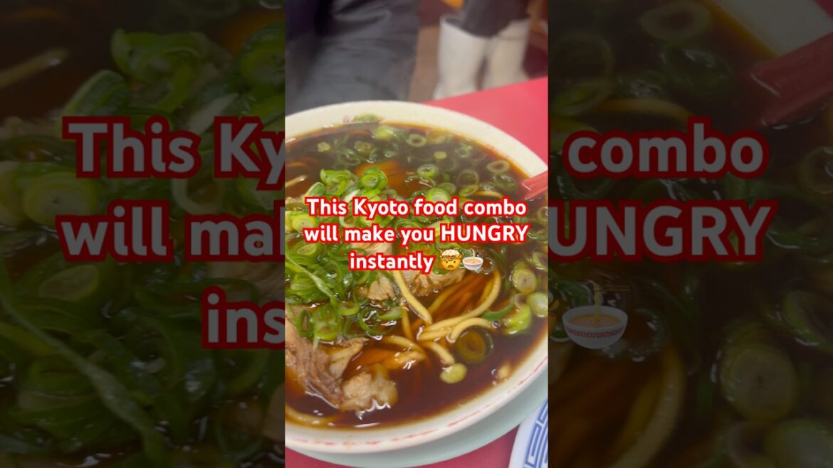 Kyoto Ramen Combo 🍜 Fried Rice + Pork + Kimchi 🤯