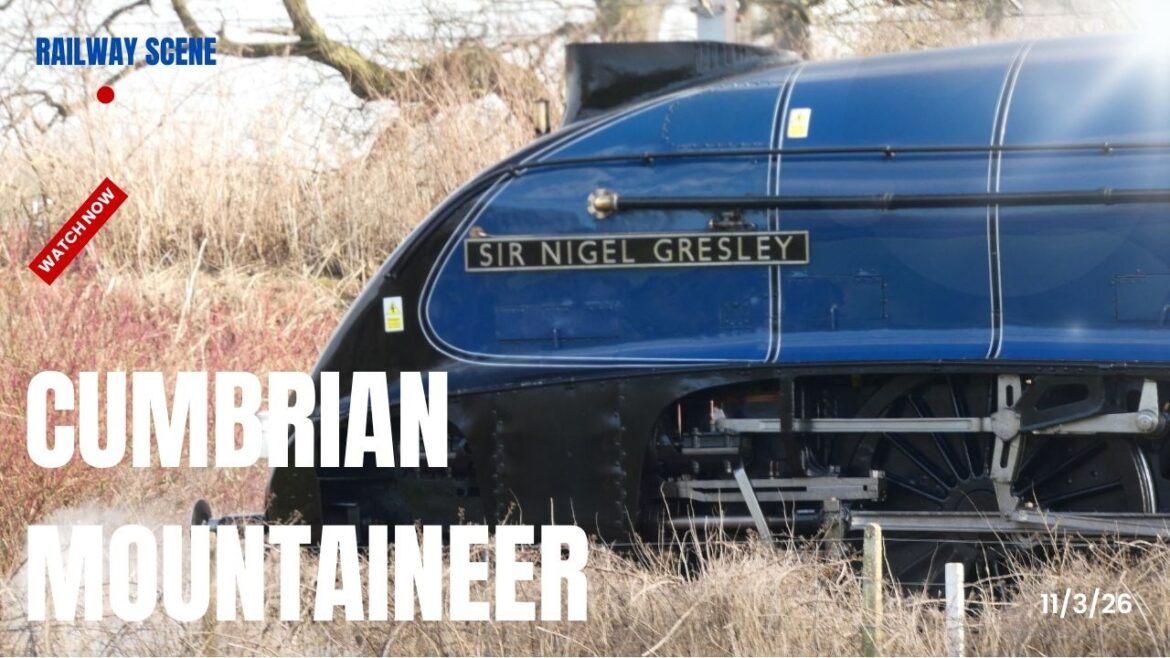 60007 Sir Nigel Gresley with the Cumbrian Mountaineer tour (1Z07)