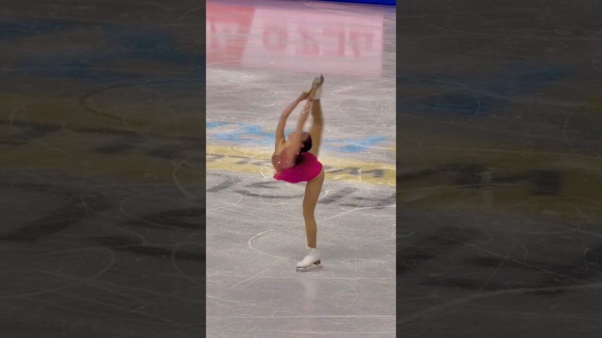 MONE CHIBA WINS SILVER AT ISU 2026 PRAGUE ⛸️ #shortsfeed #travelshorts