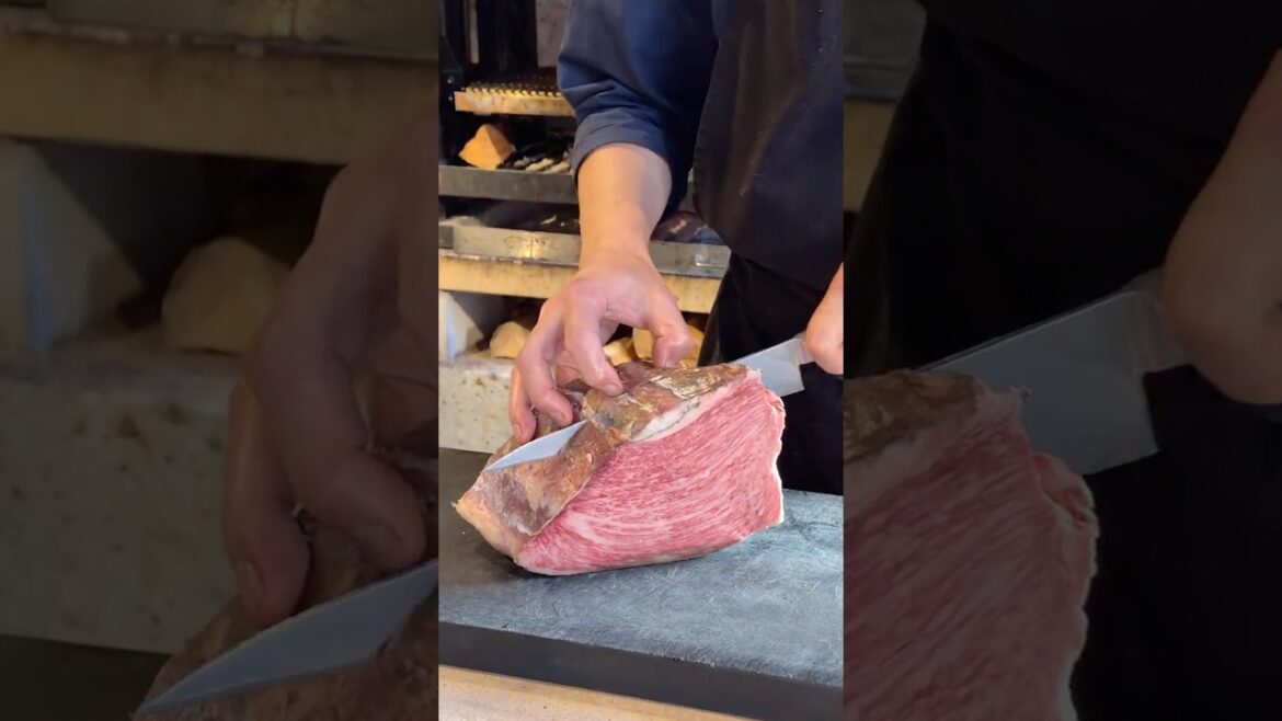 Dry Aged Wagyu in Osaka 🇯🇵 Must Visit Spot