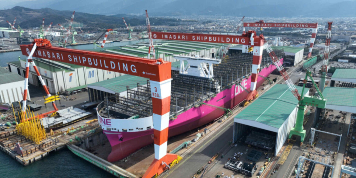 Japan shipbuilding orders fall 15%, despite push from Tokyo