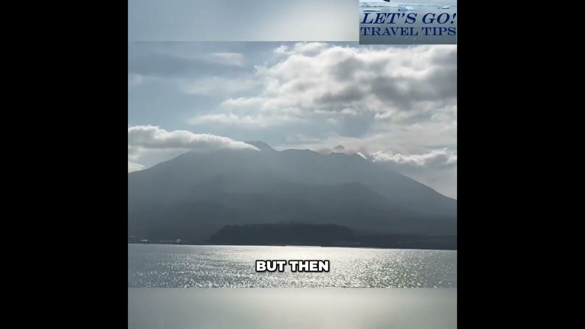 Japan's Active Volcano & Hidden Gem You MUST Visit! #shorts