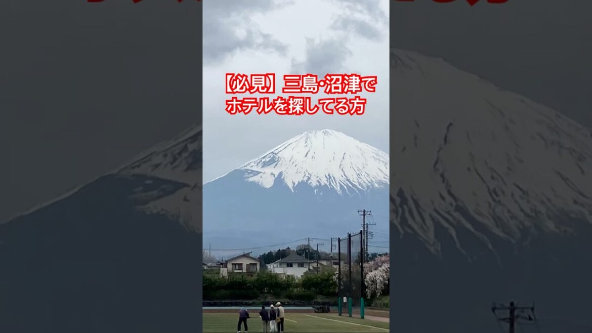【必見】ホテル探してる方！三島、沼津、静岡市
