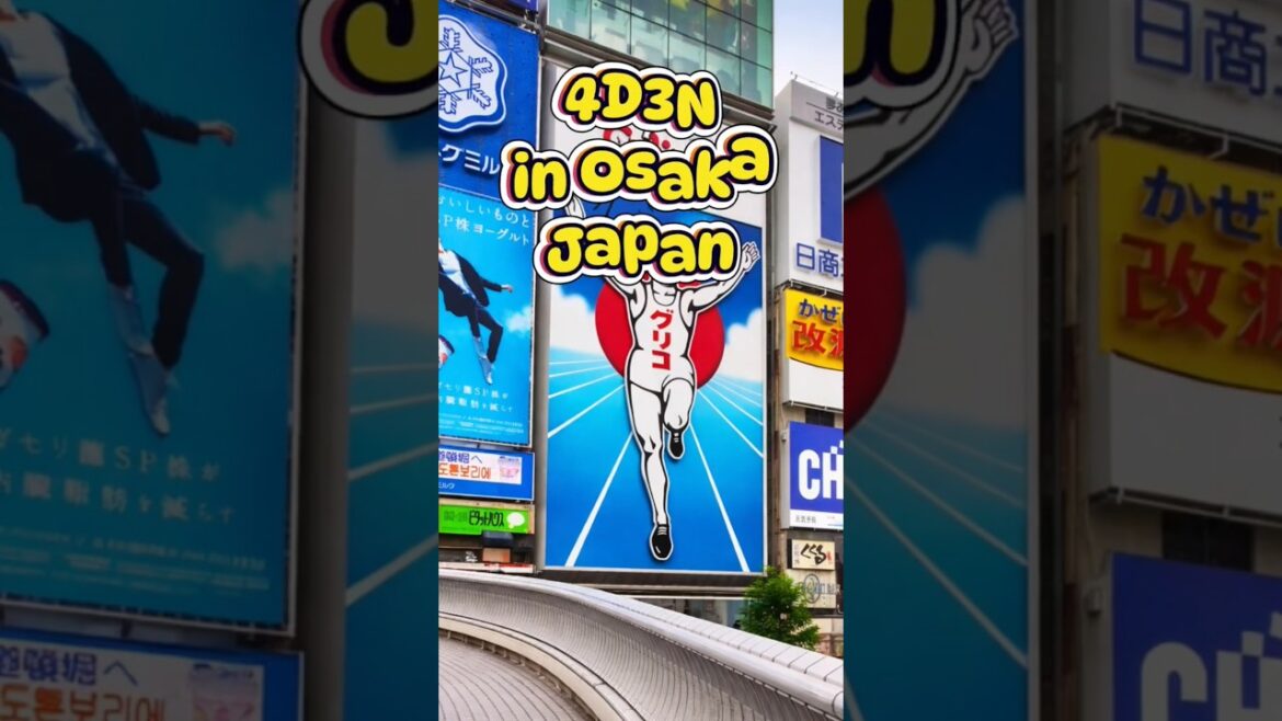 4D3N in Osaka Japan