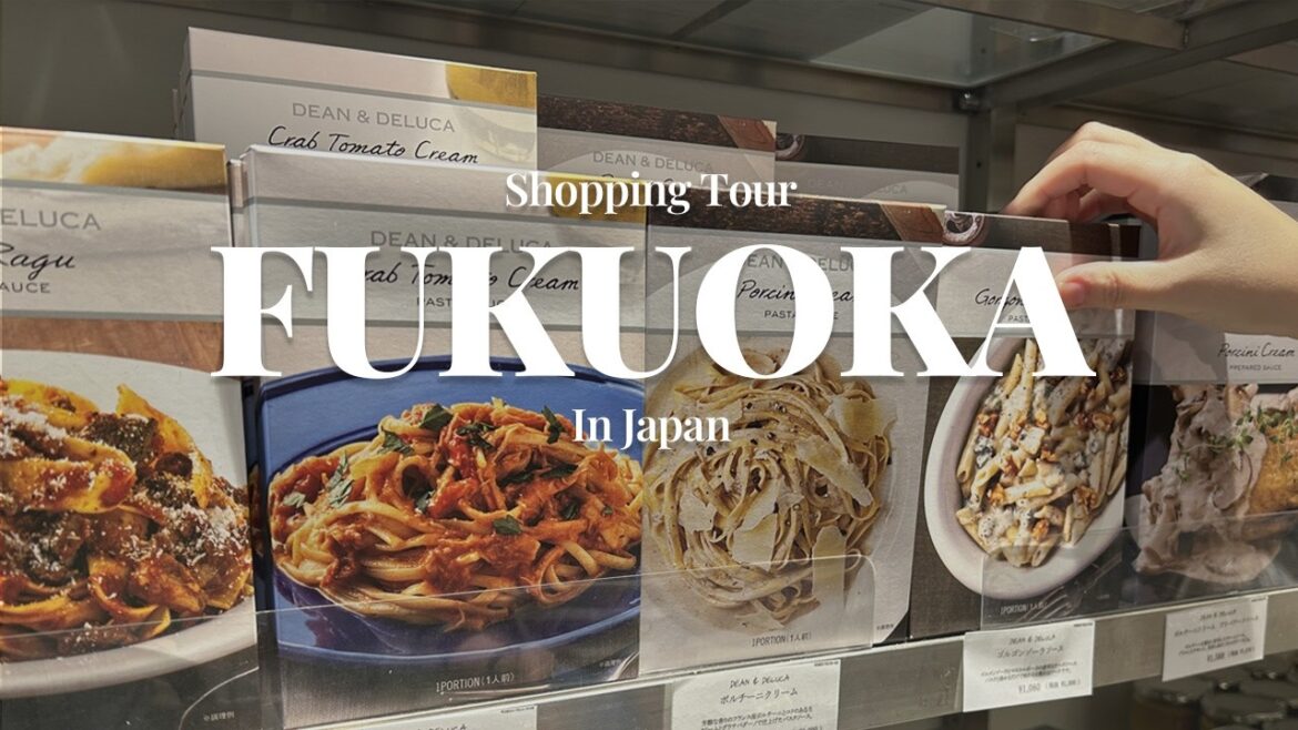 Fukuoka Travel Vlog | Shopping, Food & Dessert Spots