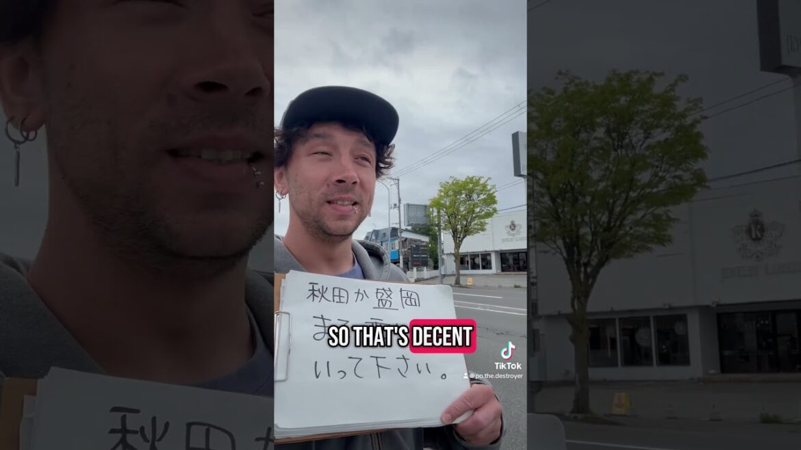 Hitchhiking Aomori to morioka maybe