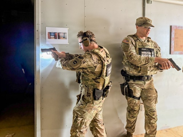 247th MP Detachment conducts active shooter training