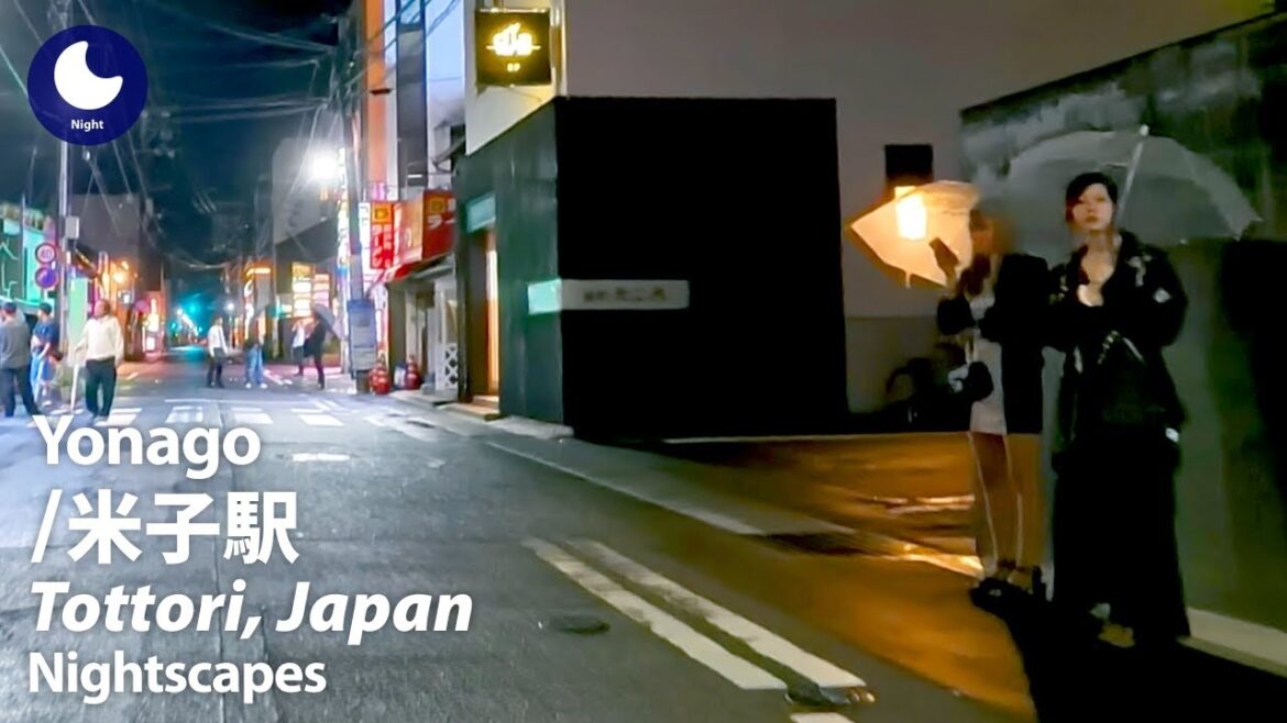 ⁴ᴷ Tottori: Yonago Station (鳥取県: 米子駅) - Japan Walking Tour (October, 2024)