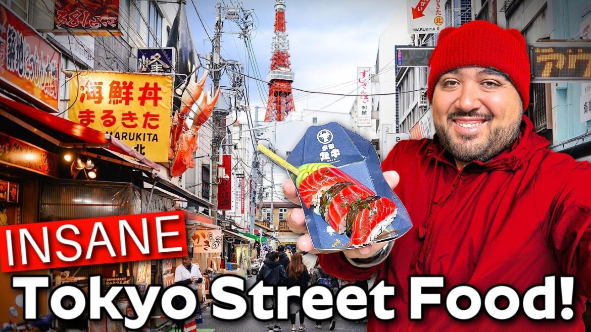 Tokyo Solo Travel Vlog: Tsukiji Street Food, Wagyu, Sushi & Shibuya In The Rain