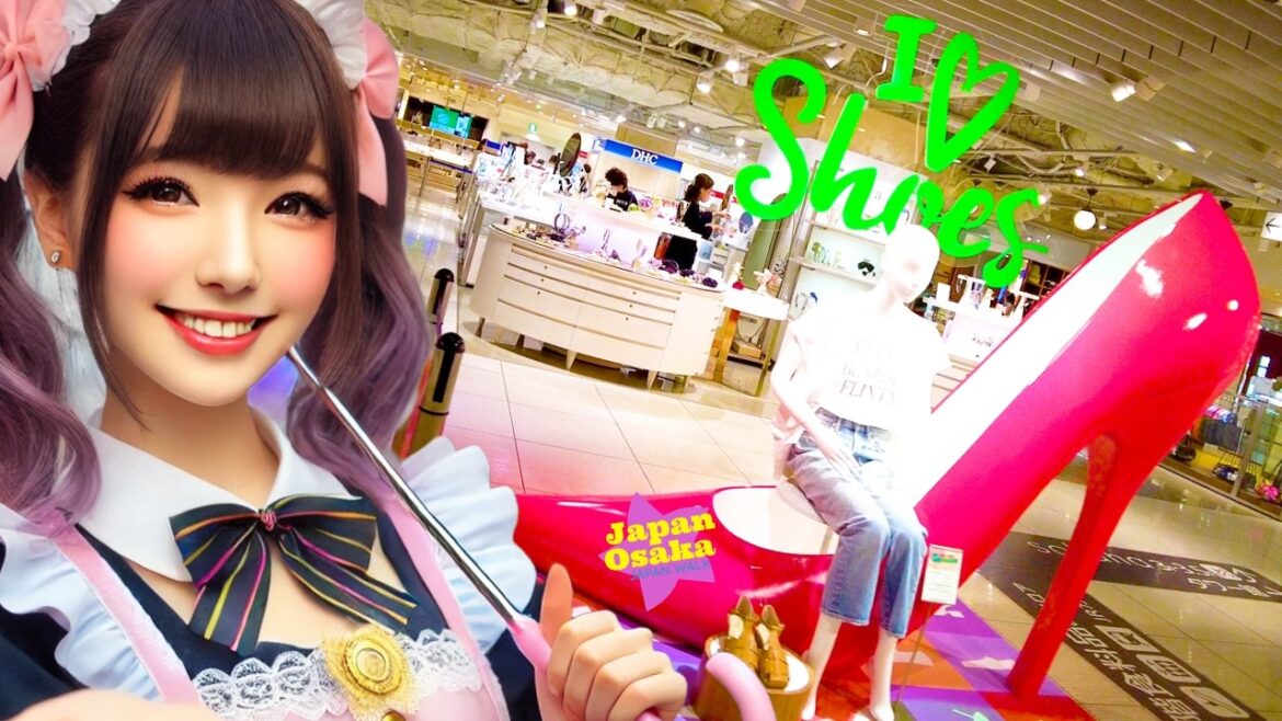 Osaka Tennoji 🐶 Shopping! 💖 Non-stop 1 hour 4K