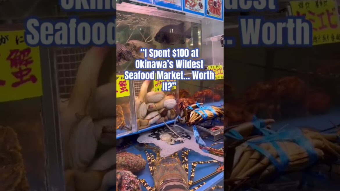 Inside Okinawa’s Most Underrated Seafood Market