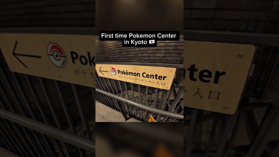 I Visited a Pokemon Center in Kyoto😍🇯🇵#japan #vlog