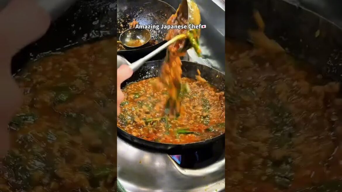 ✅Amazing Japanese Chef! #japan #japanesefood #japanesestreetfood #shorts #ramen #travel #foodvlog