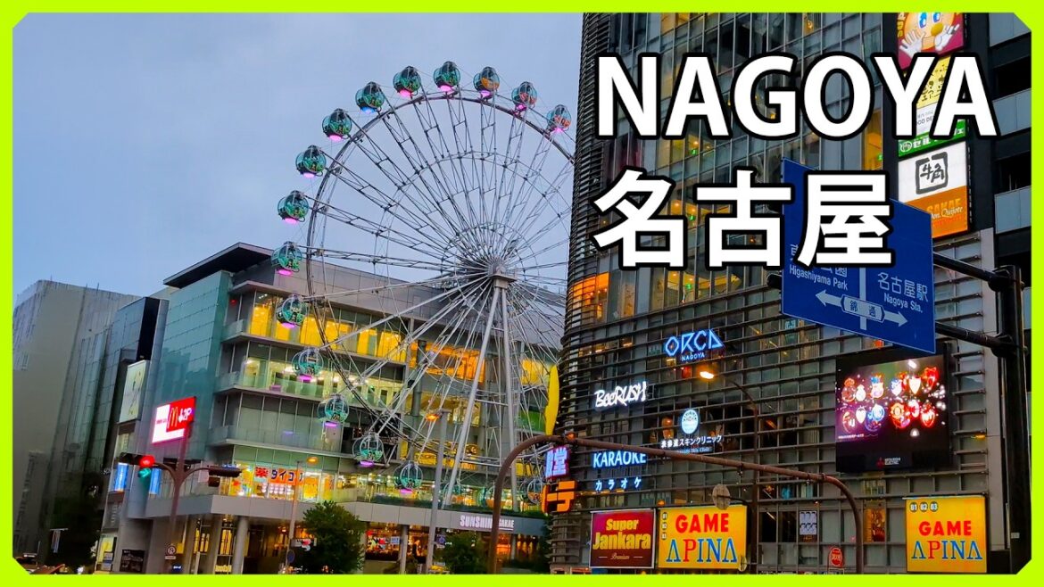 Nagoya Day Tour | Aichi Japan 🌙🇯🇵 【4K/60fps/HDR】