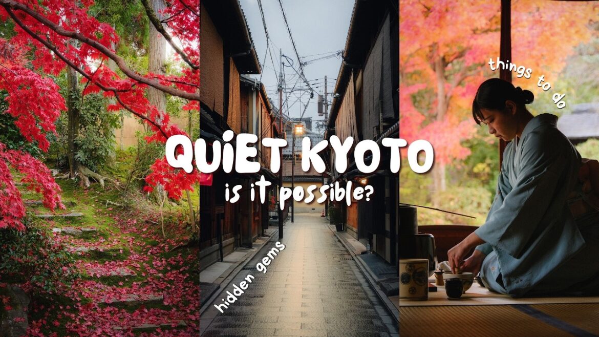 Kyoto Without the Crowds? A 3-Day Itinerary Beyond the Tourist Spots