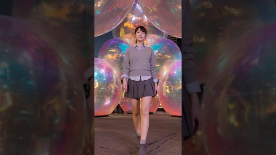 BUBBLUMI Art Event Kobe | Japan Night View 4K ASMR