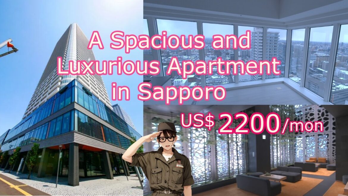 Spaceious apartment in Sapporo!Apartment Tour.