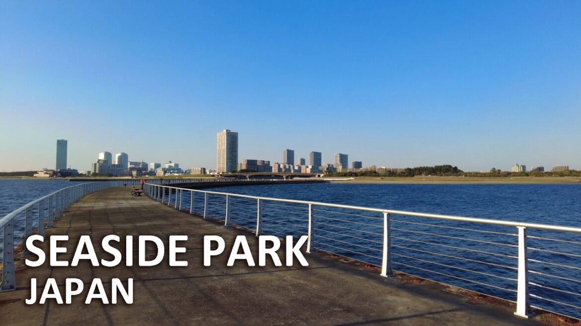 Makuhari Seaside Park Walk | Relaxing Walking Tour in Japan