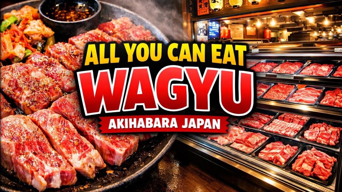 Best Value All-You-Can-Eat Wagyu Yakiniku in Tokyo Japan