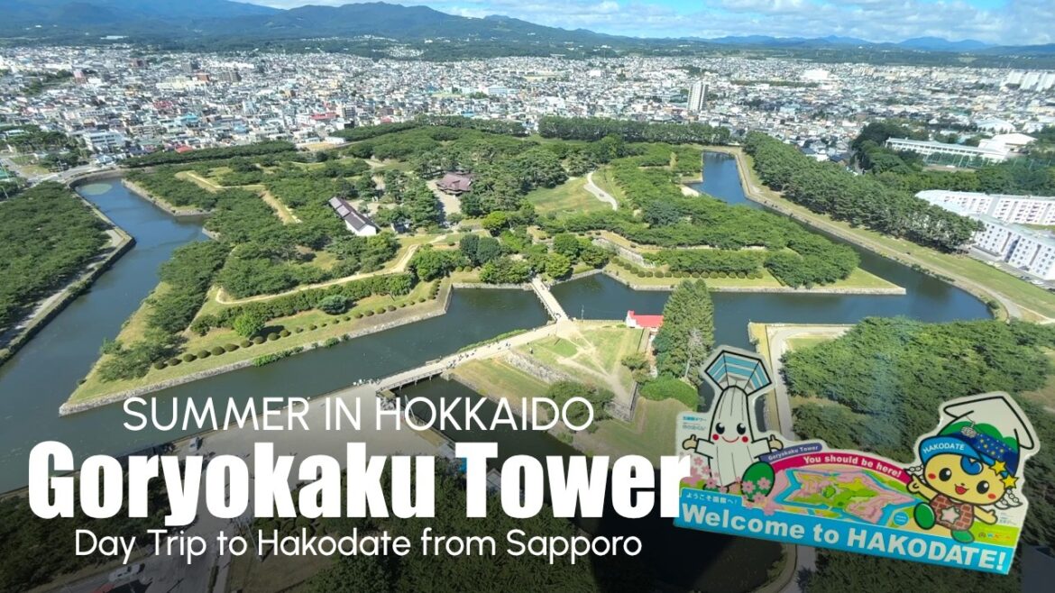 Summer in Hokkaido ☀️ Day trip to Hakodate from  Sapporo - Goryokaku Tower