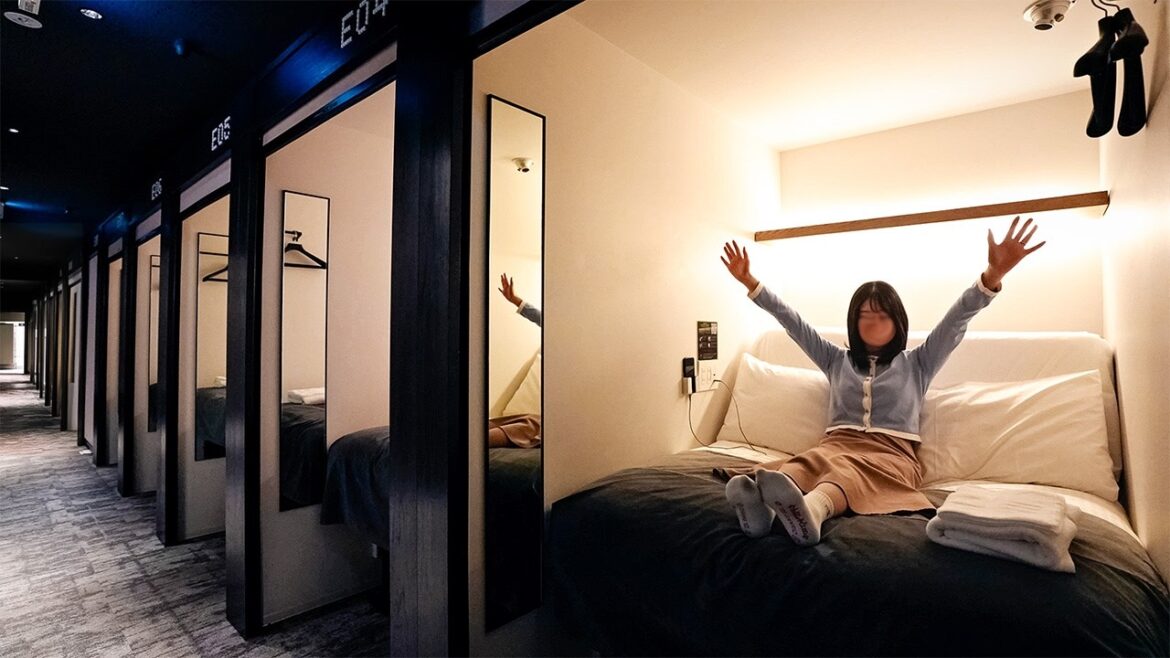 A Futuristic Capsule Hotel in Tokyo Where Couples Stay Side by Side | The Millennials Shibuya A Futuristic Capsule Hotel in Tokyo Where Couples Stay Side by Side | The Millennials Shibuya