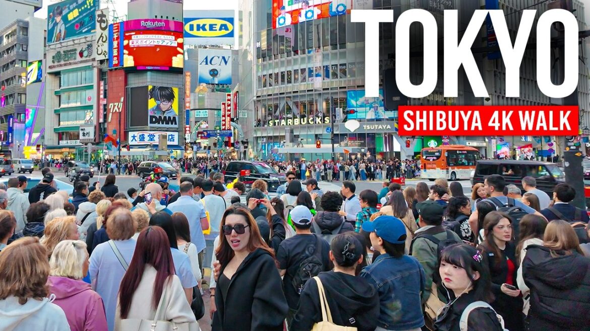 TOKYO, Shibuya ๐ฏ๐ต The World’s Busiest Crossing | 4K Walking Tour TOKYO, Shibuya ๐ฏ๐ต The World's Busiest Crossing | 4K Walking Tour