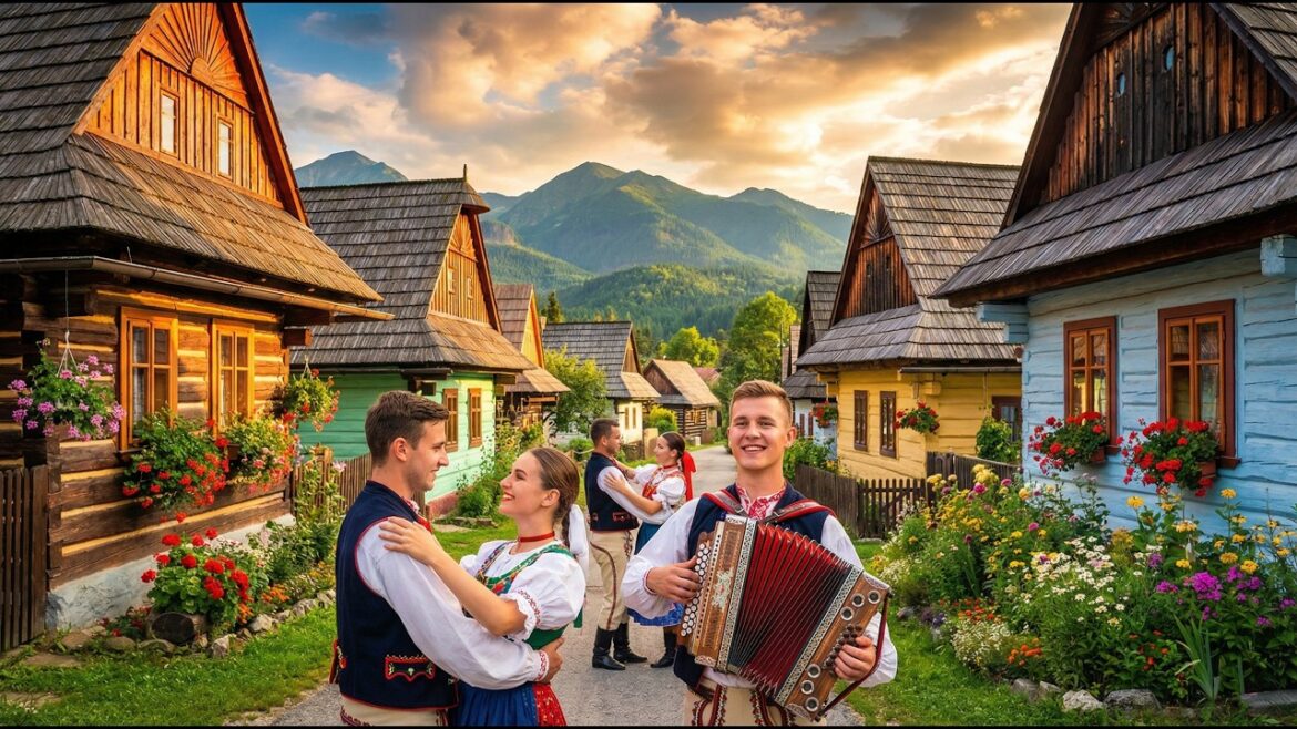 A Real-Life Fairytale Mountain Village! Exploring Europe's UNESCO Gem 🌿 Slovakia
