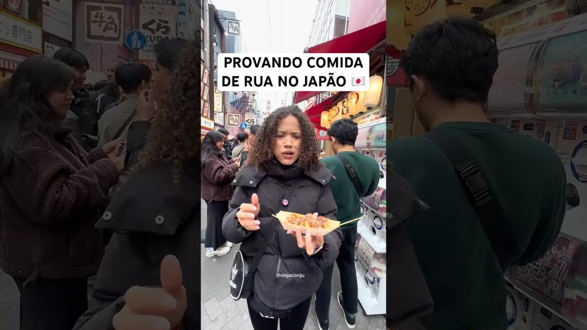 COMIDA DE RUA NO JAPÃO #japão #osaka