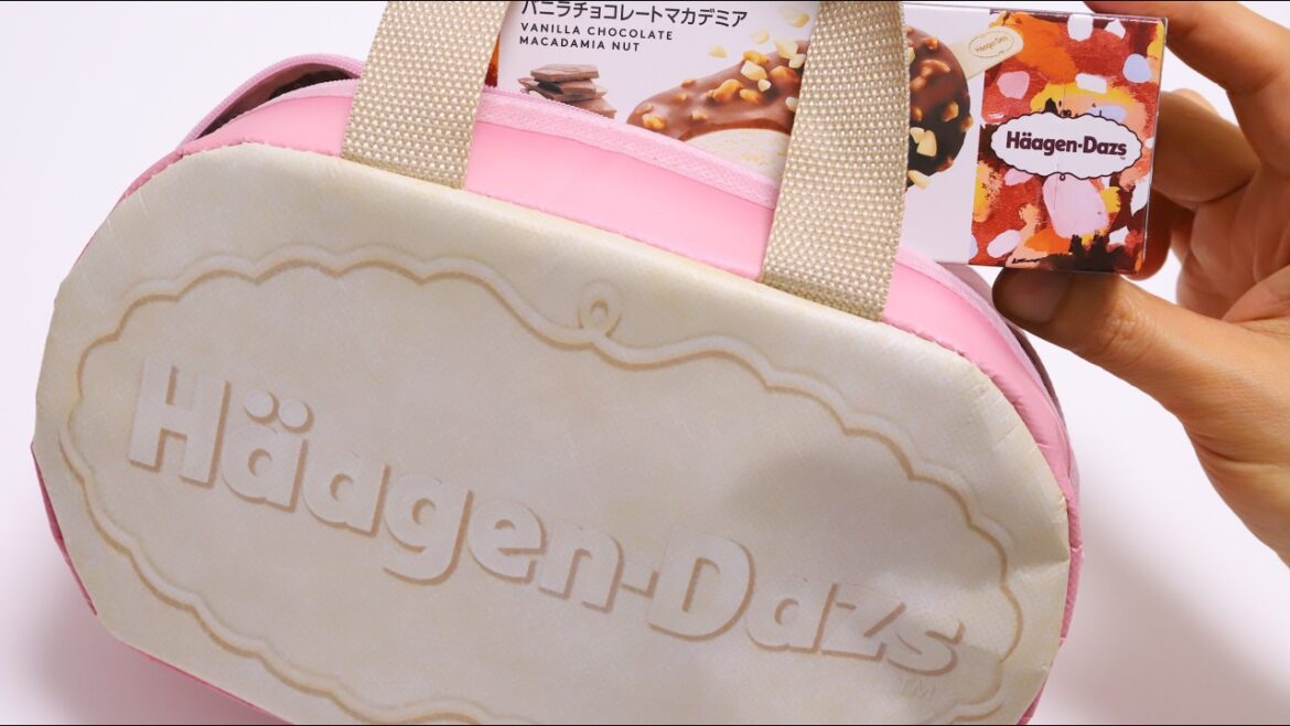 5 kinds of Haagen-Dazs Ice Cream🍨Special Set! Spring Lucky Bag  ASMR & Unboxing (No Talking)