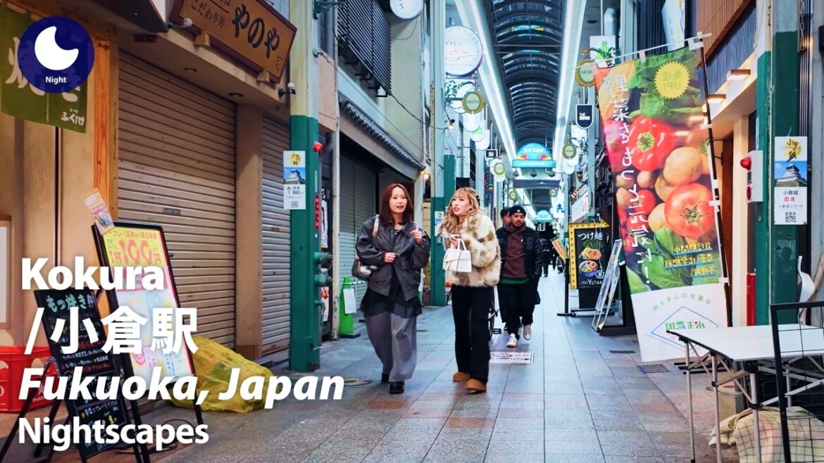 Friday Night Contrast: Crowded Arcades & Deserted Tanga Market (4K ASMR) | Kokura, Japan Friday Night Contrast: Crowded Arcades & Deserted Tanga Market (4K ASMR) | Kokura, Japan