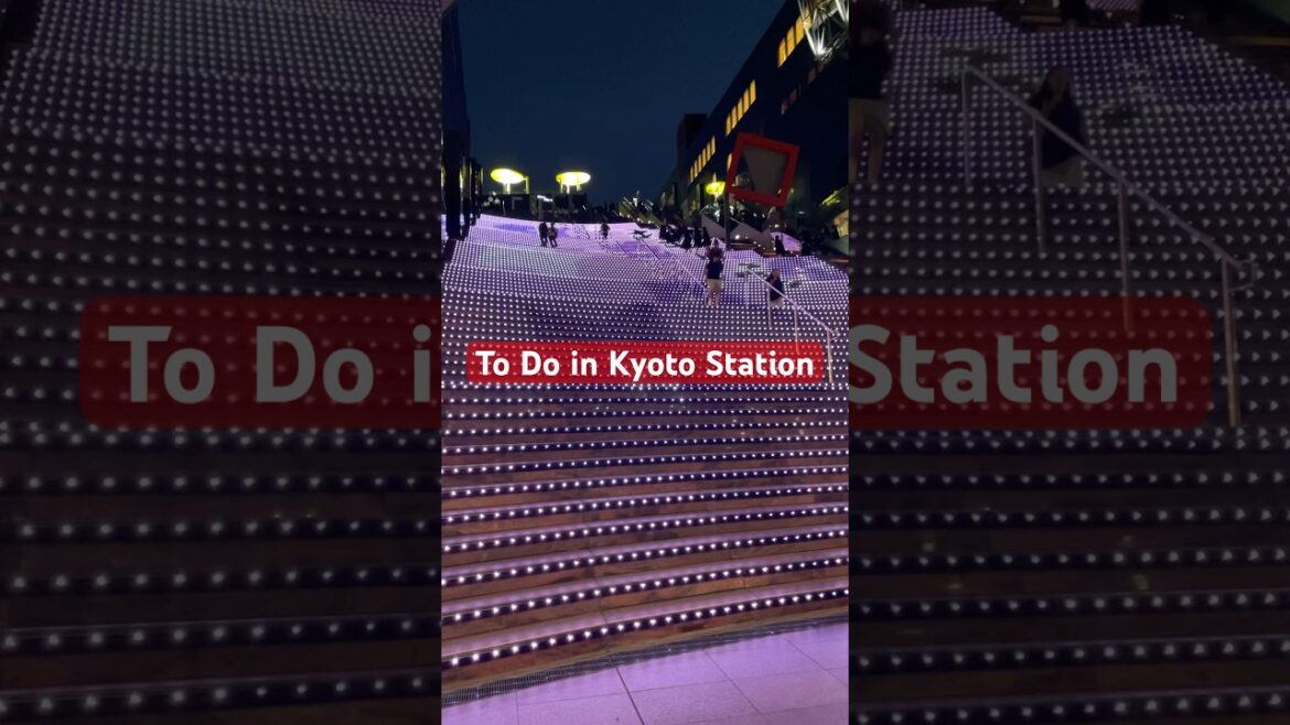 You can spend a day in Kyoto station wandering around! #japantravel #kyoto #japanitinerary You can spend a day in Kyoto station wandering around! #japantravel #kyoto #japanitinerary