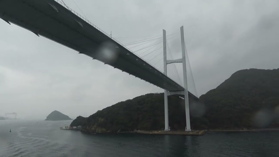 CRUISE SHIP into NAGASAKI, JAPAN,  March 2026